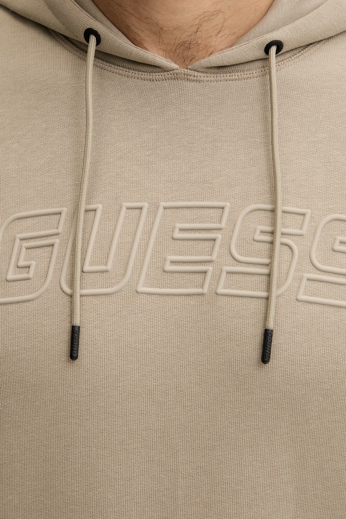 Суичър Guess ALDWIN Z4YQ12.K9V31 бежов