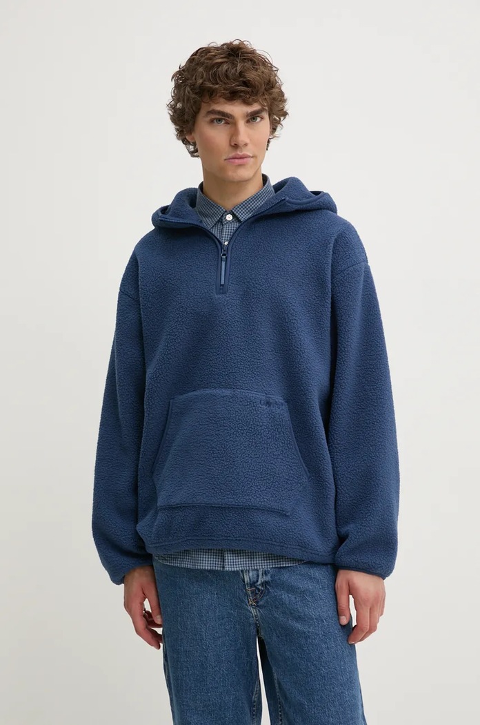 Levi's bluza polarowa z kapturem granatowy A8611