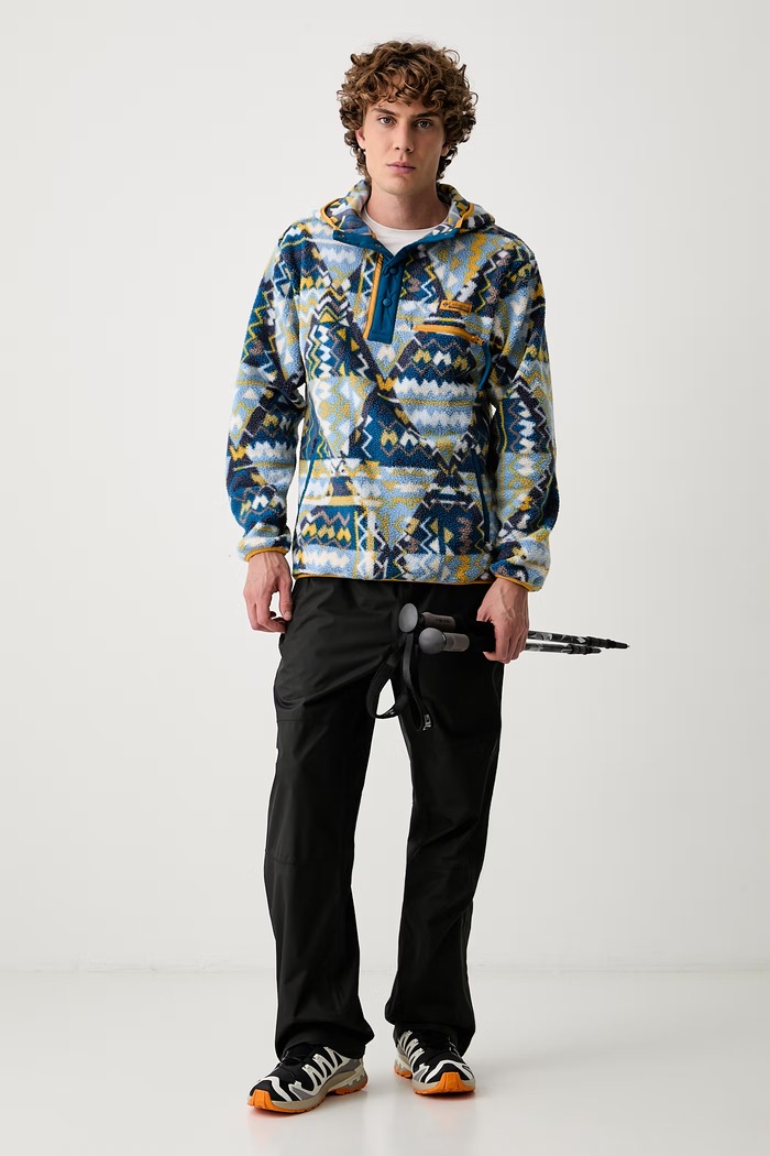 Columbia bluza polarowa męska Helvetia 2090881 niebieski AW24