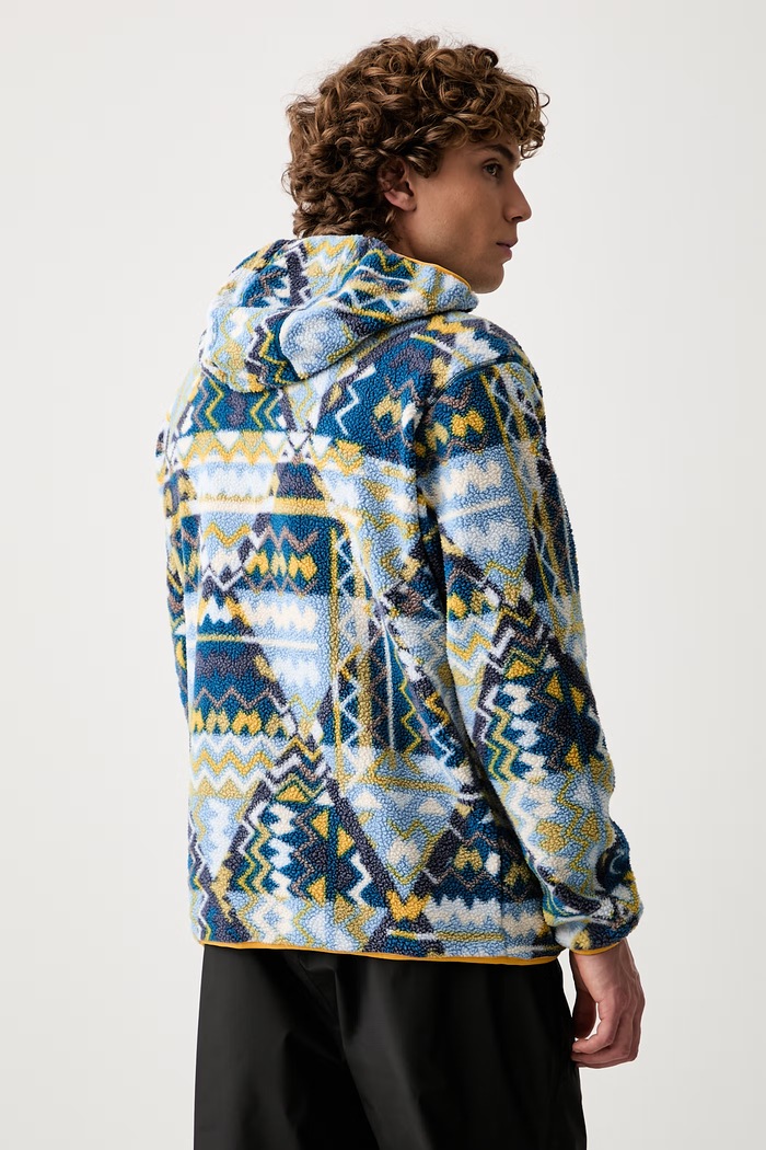 Odzież Columbia bluza polarowa męska Helvetia 2090881 niebieski