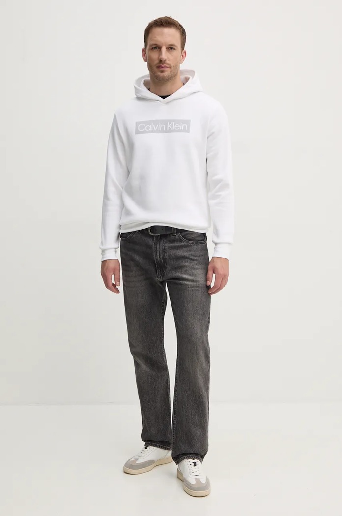 Calvin Klein bluza K10K113552 biały AW24