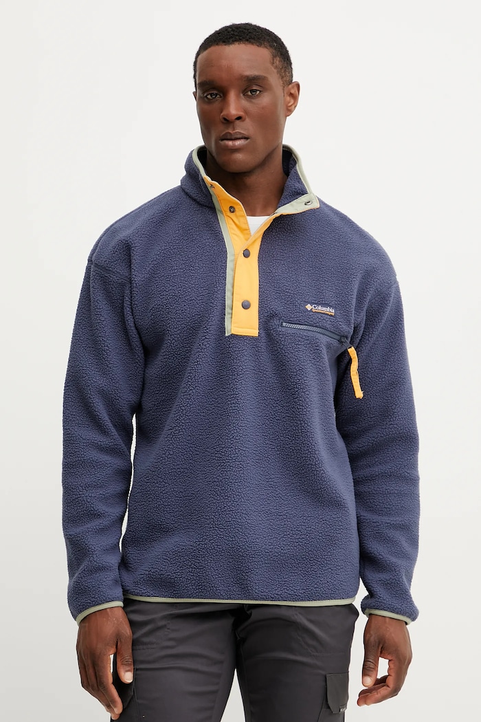 Columbia bluza sportowa Helvetia II bez kaptura niebieski 2090891