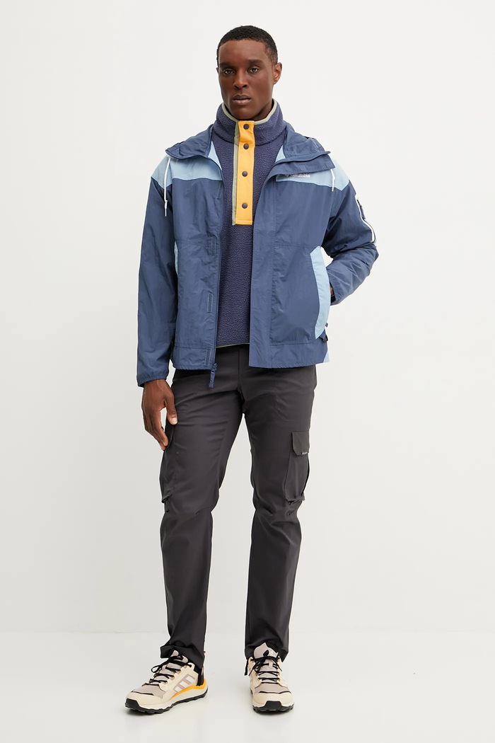 Columbia bluza sportowa Helvetia II 2090891 niebieski AW25