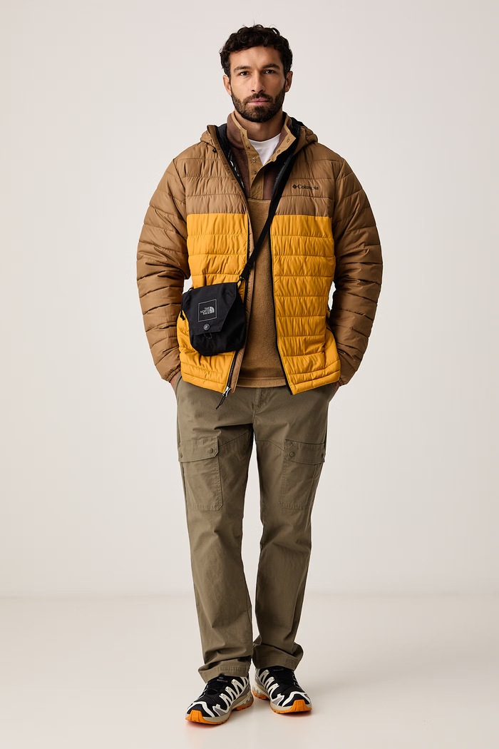 Columbia Bluza sportowa męska Steens Mountain Half Snap 2097721 brązowy AW25