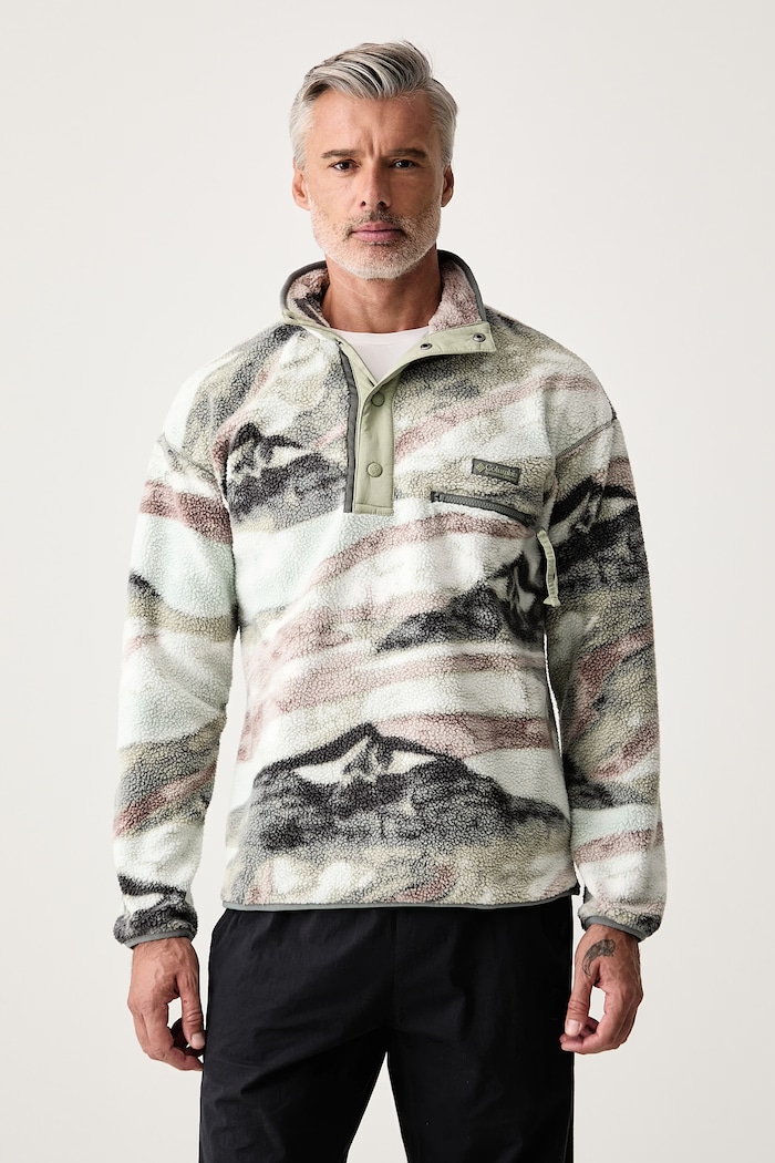 Columbia Bluza sportowa męska polarowa Helvetia zielony 2098461