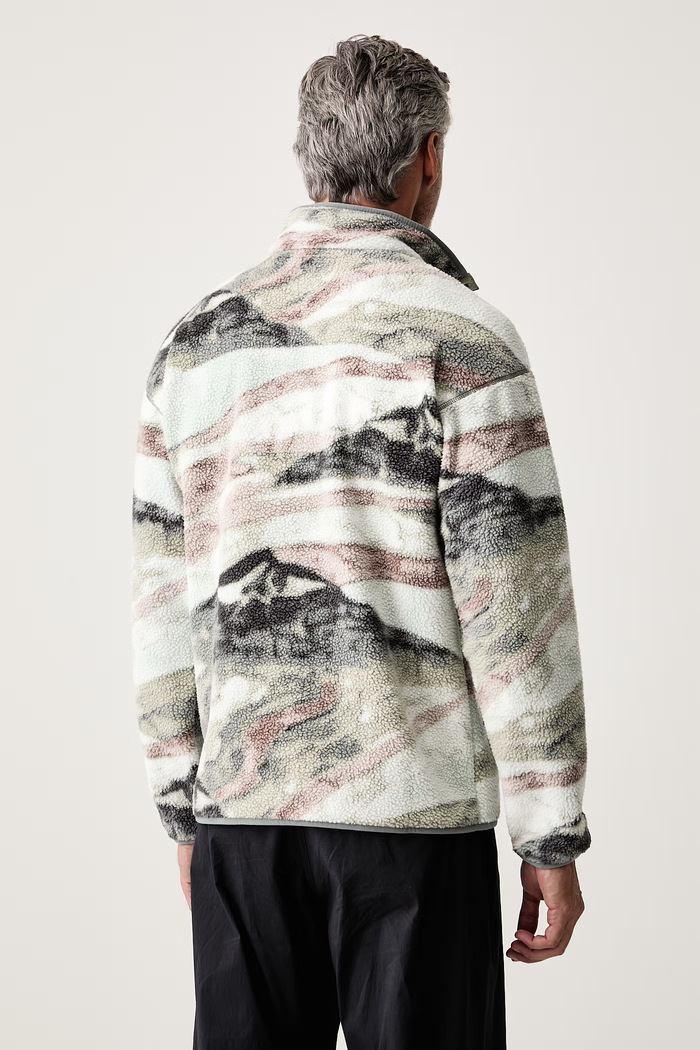 Odzież Columbia Bluza sportowa męska polarowa Helvetia 2098461 zielony