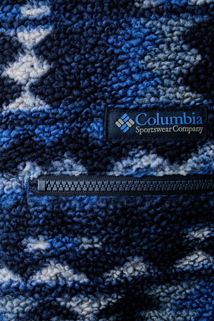 Columbia bluza sportowa męska polarowa Helvetia 2098461 granatowy