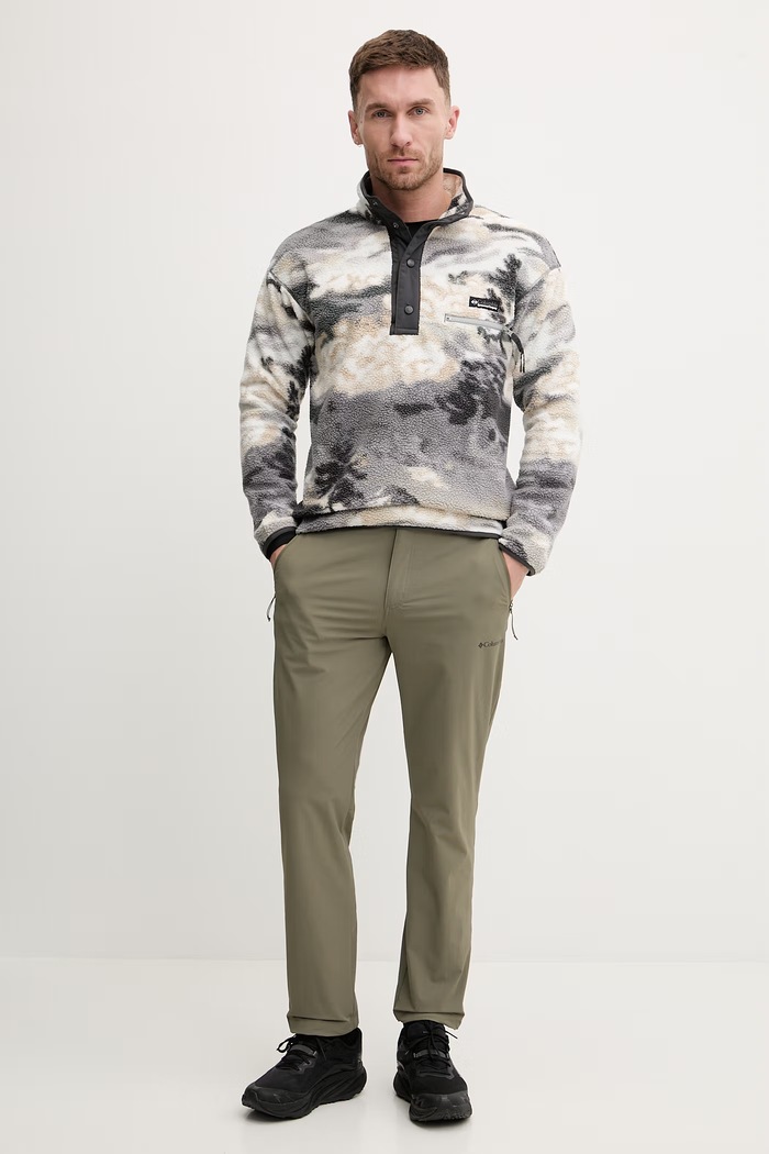 Columbia sports sweatshirt Helvetia II 2098461 gray SS26