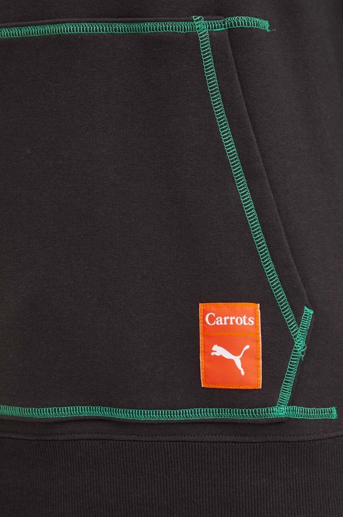 Puma bluza PUMA X CARROTS Graphic Hoodie TR 627445 negru