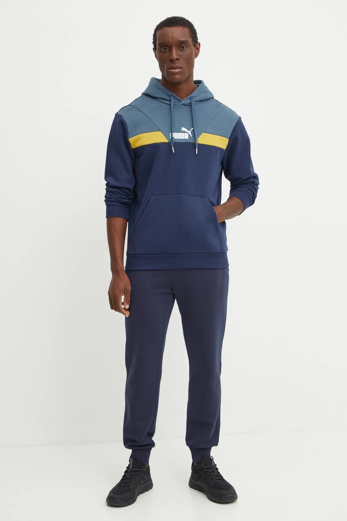 Mikina Puma 681731 námořnická modř AW24