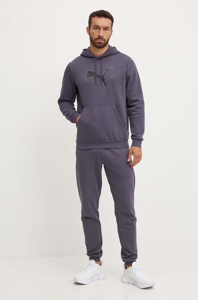 Mikina Puma 683799 šedá AW24