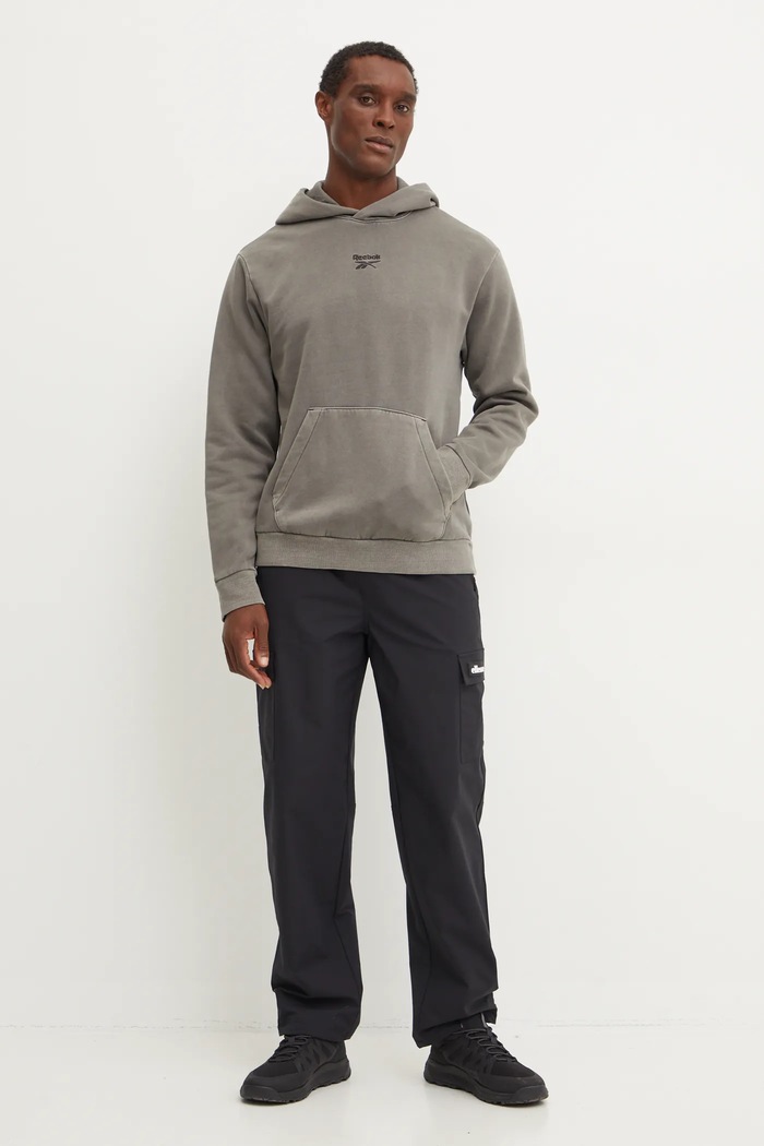 Mikina Reebok Identity Washed 100205480 šedá AW24