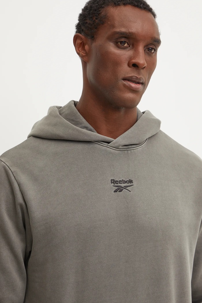 Mikina Reebok Identity Washed šedá 100205480