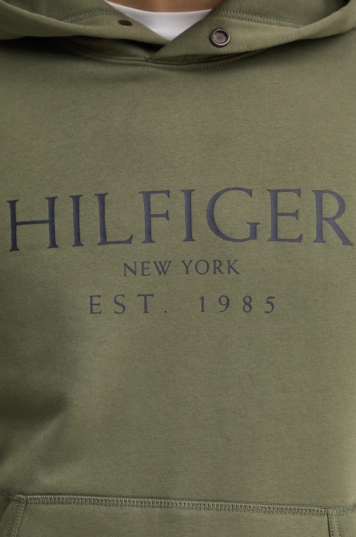 Μπλούζα Tommy Hilfiger MW0MW35523 πράσινο