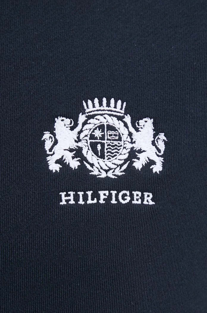 Bavlněná mikina Tommy Hilfiger MW0MW35528 námořnická modř