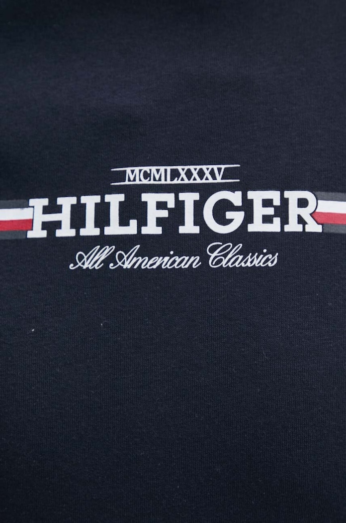 Dukserica Tommy Hilfiger MW0MW35530 mornarsko plava