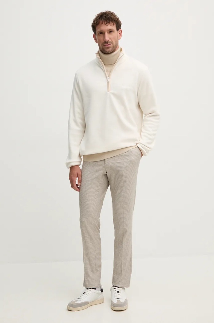 Μπλούζα Tommy Hilfiger MW0MW37229 μπεζ AW24