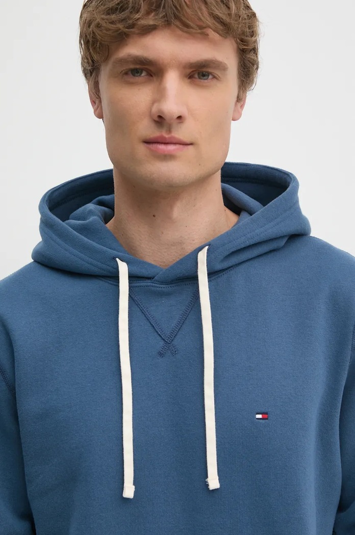 Mikina Tommy Hilfiger modrá MW0MW37230