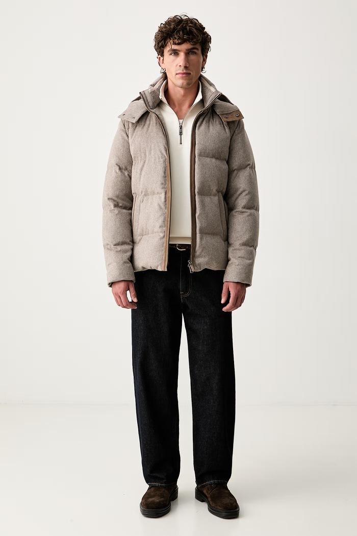 Tommy Hilfiger pulover moški z bombažem MW0MW37233 bež AW25