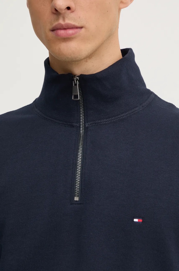 Tommy Hilfiger суичър мъжки с памук MW0MW37233 тъмносин