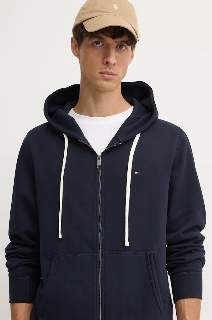 Суичър Tommy Hilfiger тъмносин MW0MW37234