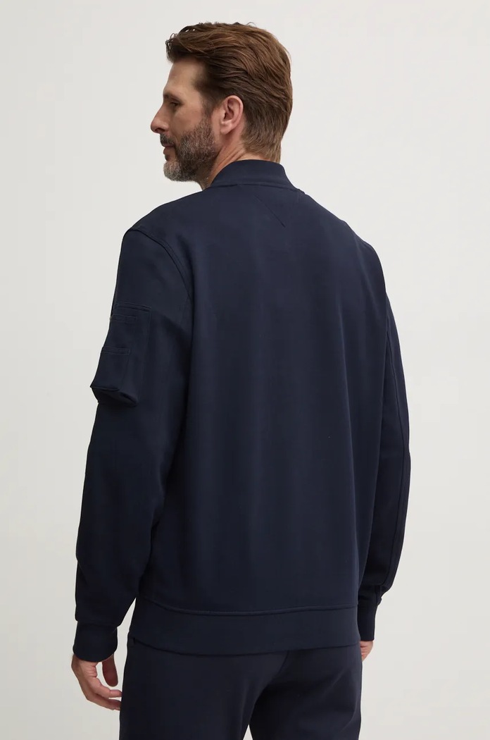 Îmbrăcăminte Tommy Hilfiger bluza MW0MW37357 bleumarin