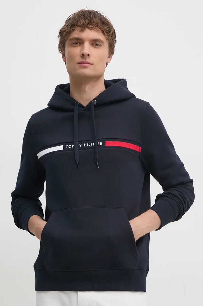 Tommy Hilfiger felső sötétkék MW0MW37361