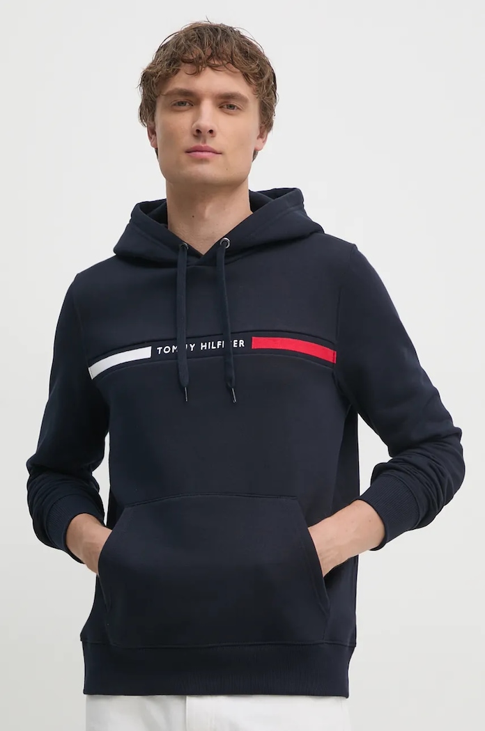 Tommy Hilfiger felső sötétkék MW0MW37361