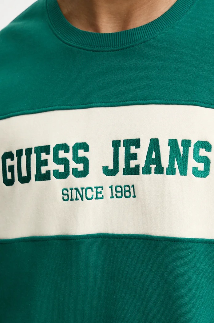 Mikina Guess Jeans M4BQ39.K9V31 zelená