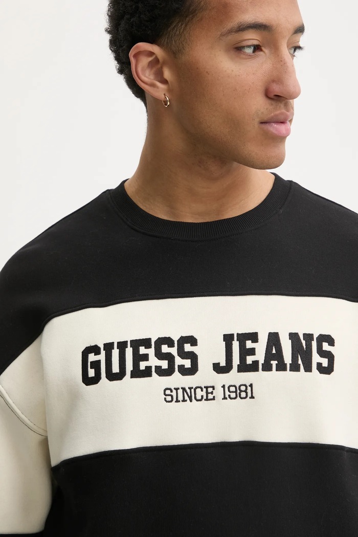 Guess Jeans bluza czarny M4BQ39.K9V31