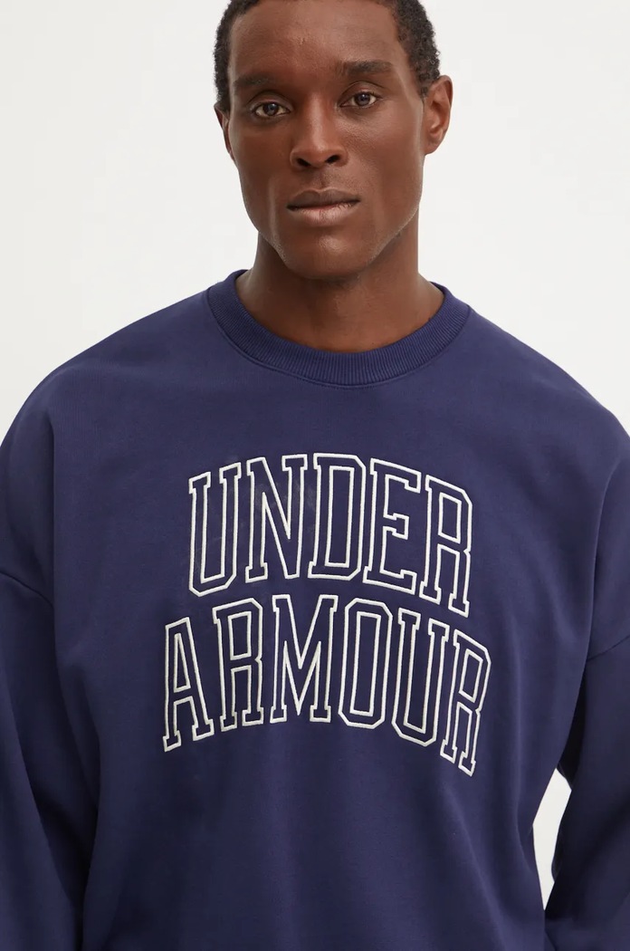 Under Armour bluza Icon HWT Terry granatowy 1386548
