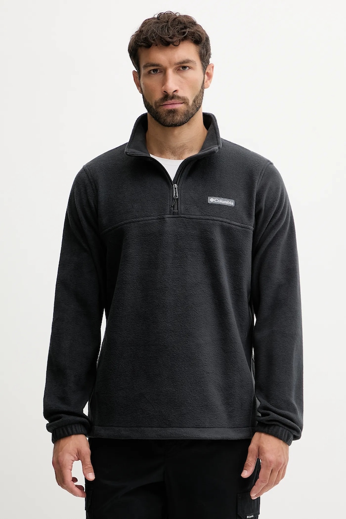 Columbia bluza polarowa Steens Mountain Half Zip bez kaptura czarny 1620191