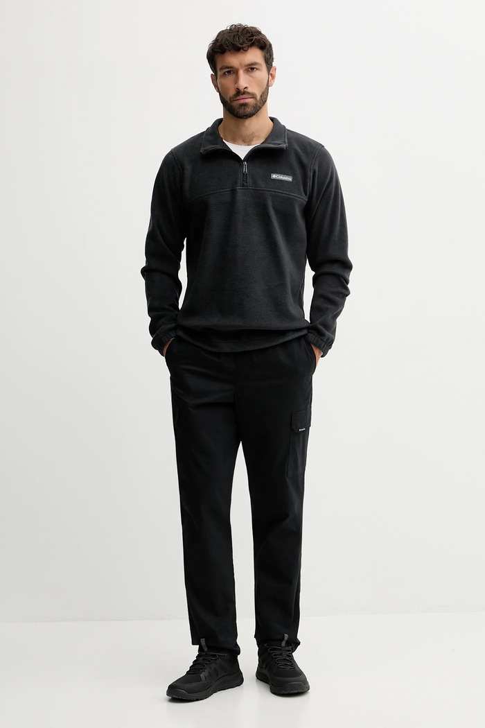 Columbia bluza polarowa Steens Mountain Half Zip 1620191 czarny AW25