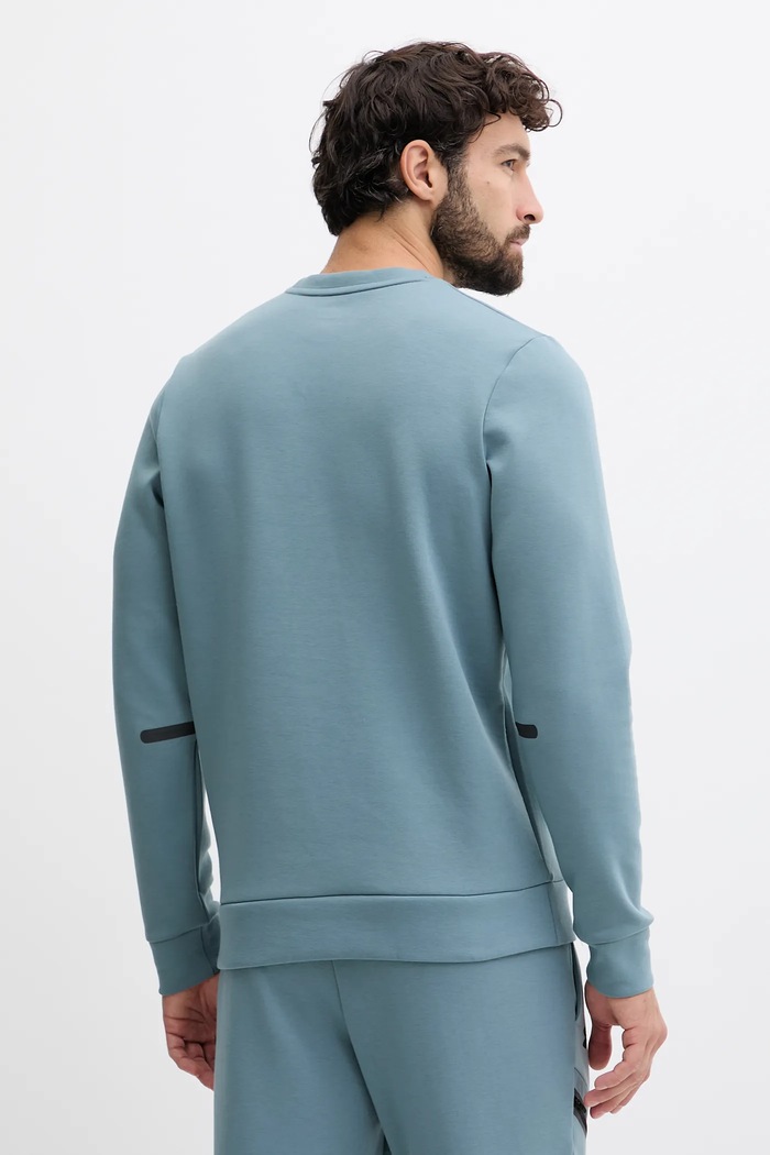 Oblečenie Mikina Under Armour Unstoppable Fleece Crew 1389351 tyrkysová