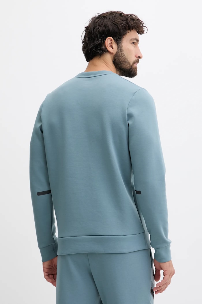 Oblečenie Mikina Under Armour Unstoppable Fleece Crew 1389351 tyrkysová