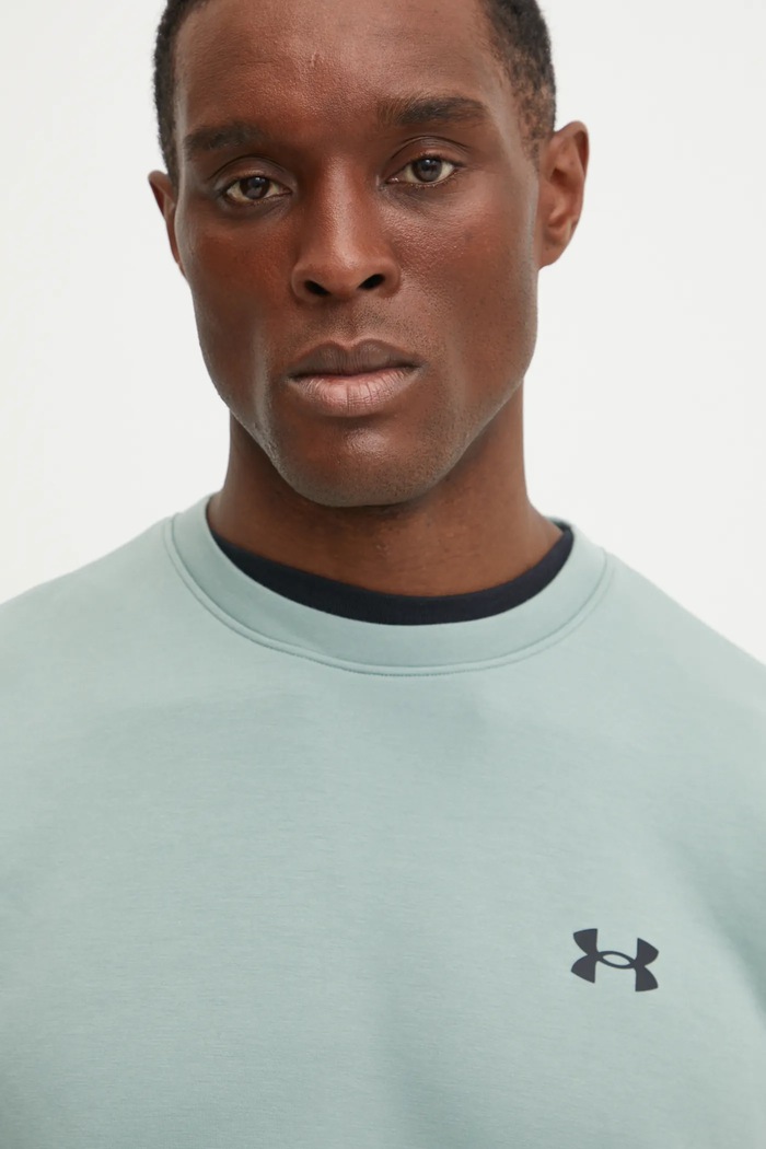 Under Armour bluza Unstoppable Fleece Crew zielony 1389351