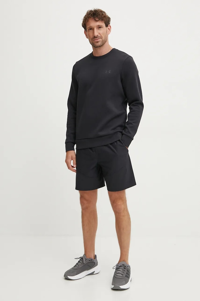 Mikina Under Armour Unstoppable Fleece Crew 1389351 černá AW25