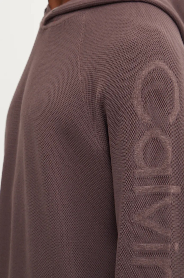 Mikina Calvin Klein Performance 00GMF4W334 hnedá