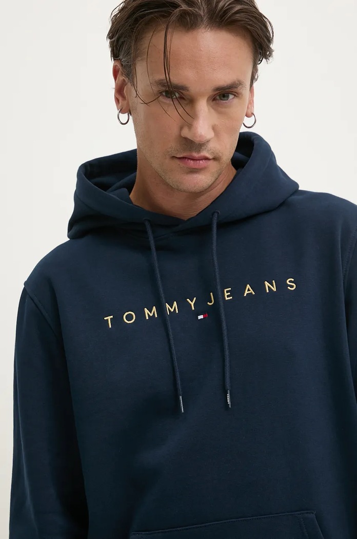 Mikina Tommy Jeans DM0DM20503 námořnická modř NC24