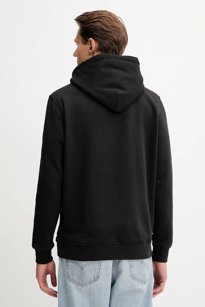 Tommy Jeans Mikina s kapucňou pánska s bavlnou DM0DM20738 čierna AA00