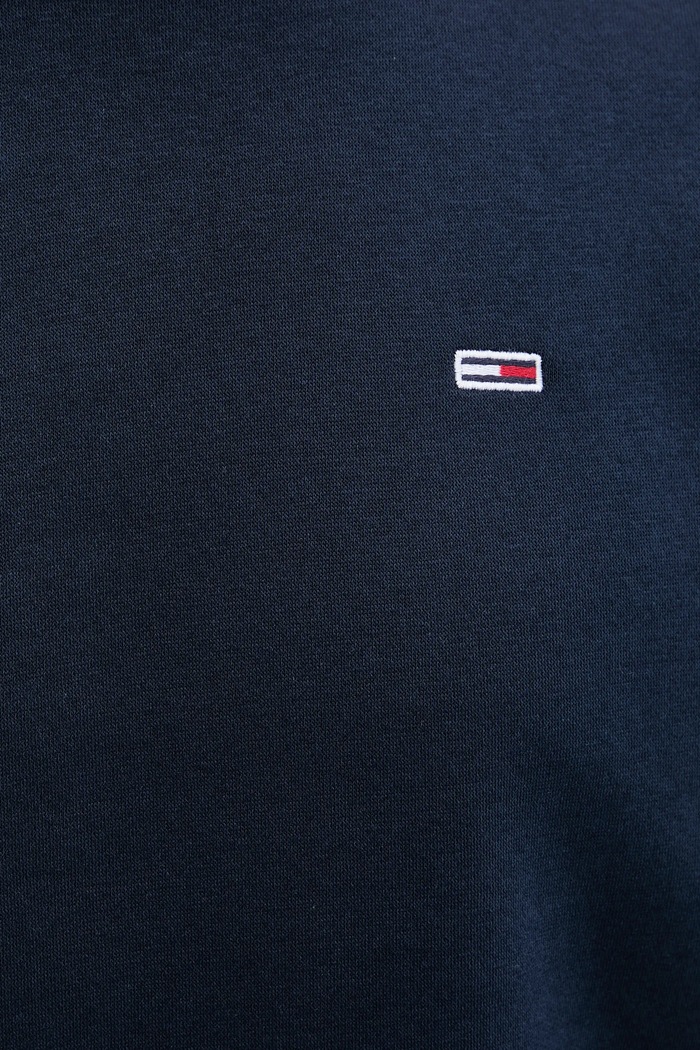 Melegítőfelső férfi pamuttal Tommy Jeans DM0DM20741 sötétkék