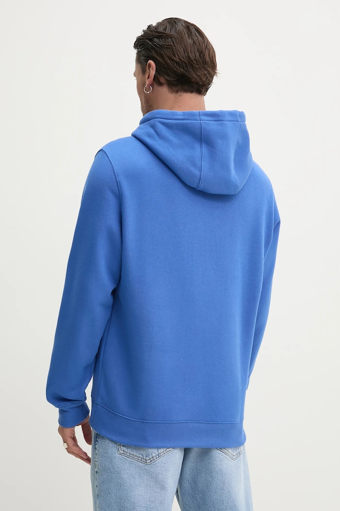 Oblečení Tommy Jeans mikina s kapucí pánská s bavlnou DM0DM20742 fialová