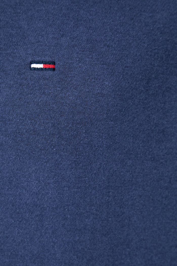 Bluza z kapturem męska z bawełną Tommy Jeans granatowy DM0DM20742