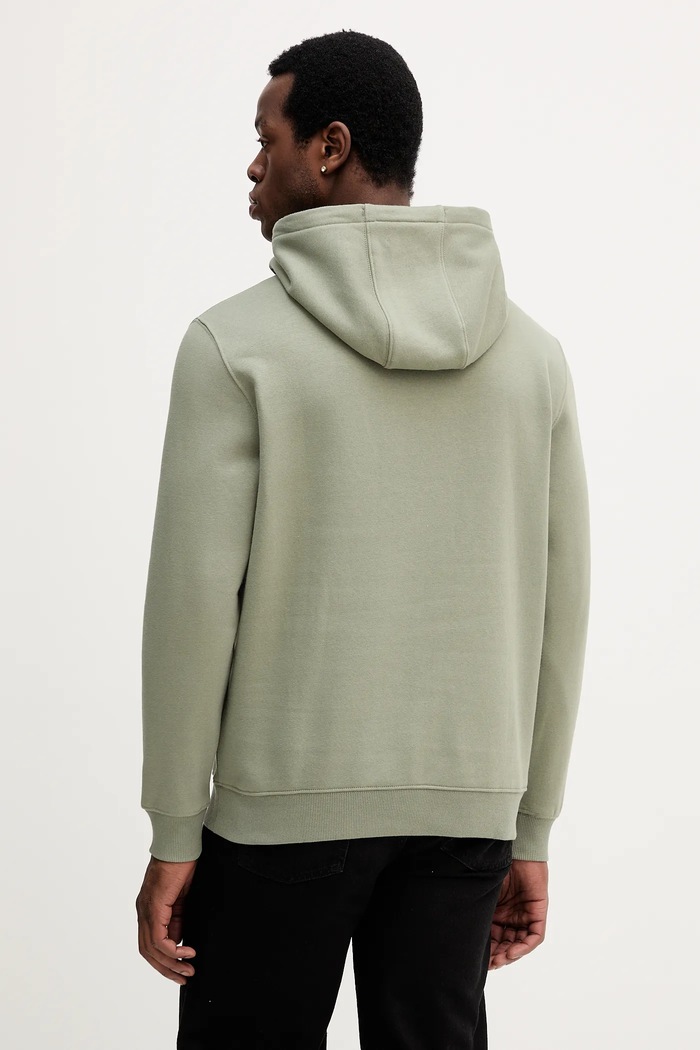 Tommy Jeans hanorac cu glugă pentru bărbați cu bumbac DM0DM20742 verde AA00