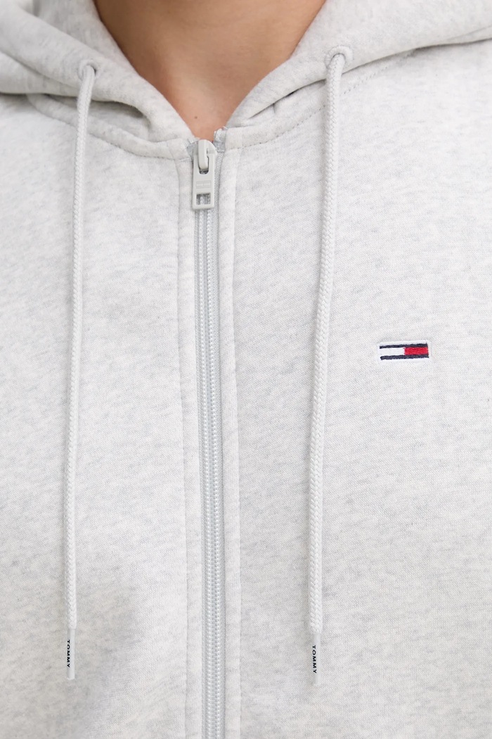 Tommy Jeans felpa grigio DM0DM20743