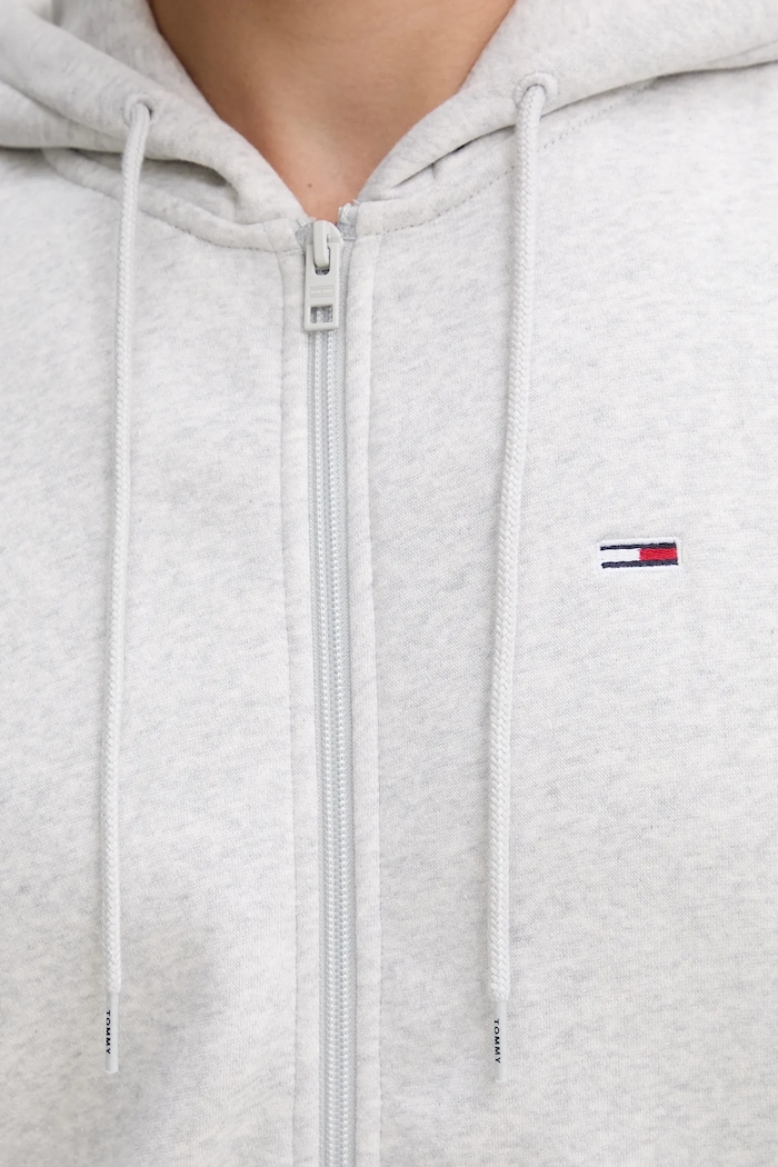Tommy Jeans felpa grigio DM0DM20743