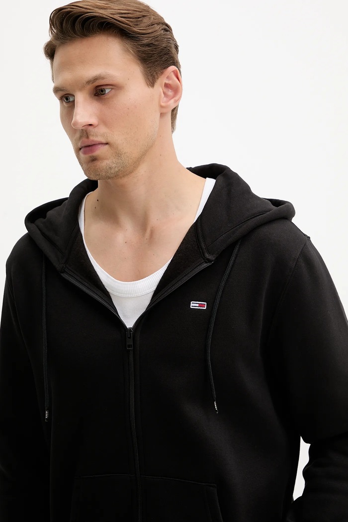 Abbigliamento Tommy Jeans felpa DM0DM20743 nero