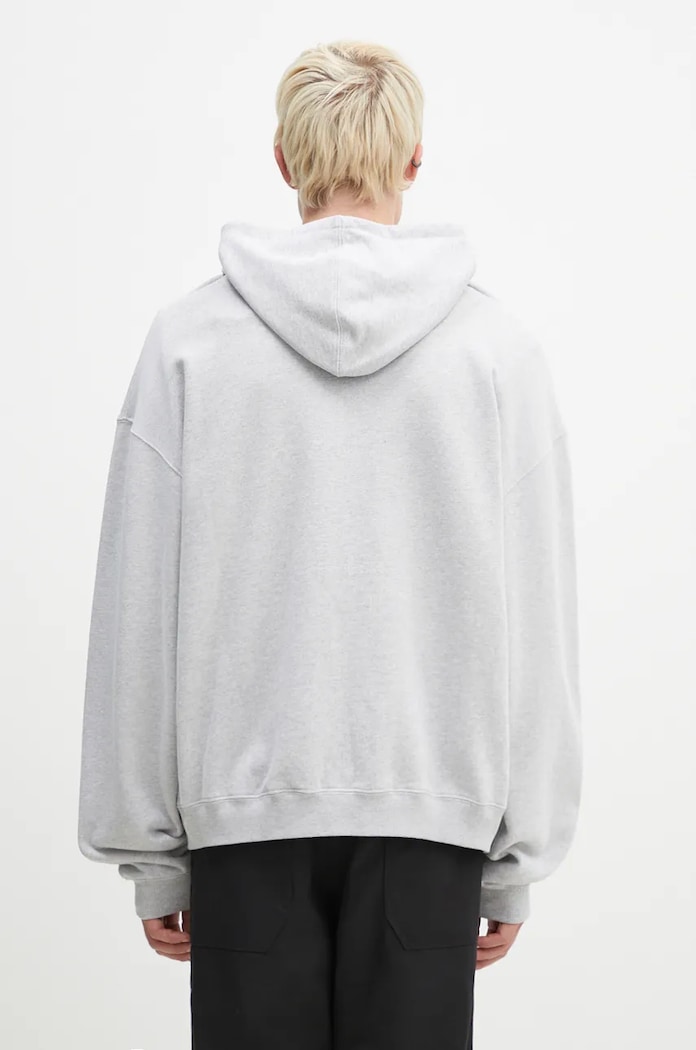 Odjeća Dukserica AMBUSH Zip Up Sweatshirt BMBE003F24FLE0020505 siva