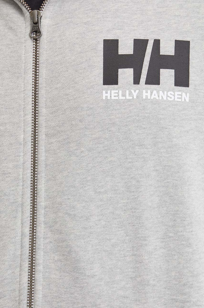 Pamučna dukserica Helly Hansen HH LOGO 30393 siva