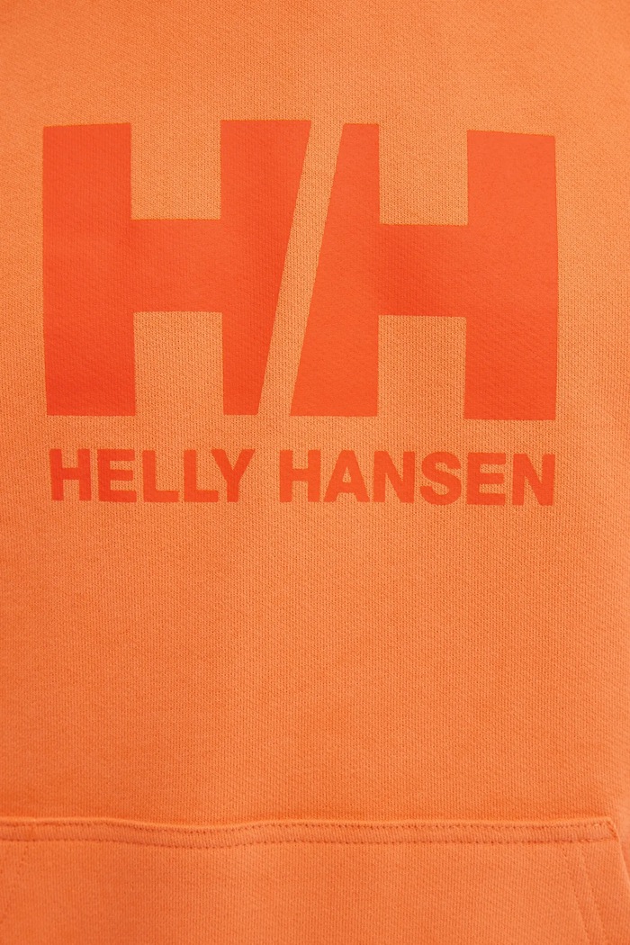 Βαμβακερή μπλούζα Helly Hansen HH LOGO 30394 πορτοκαλί